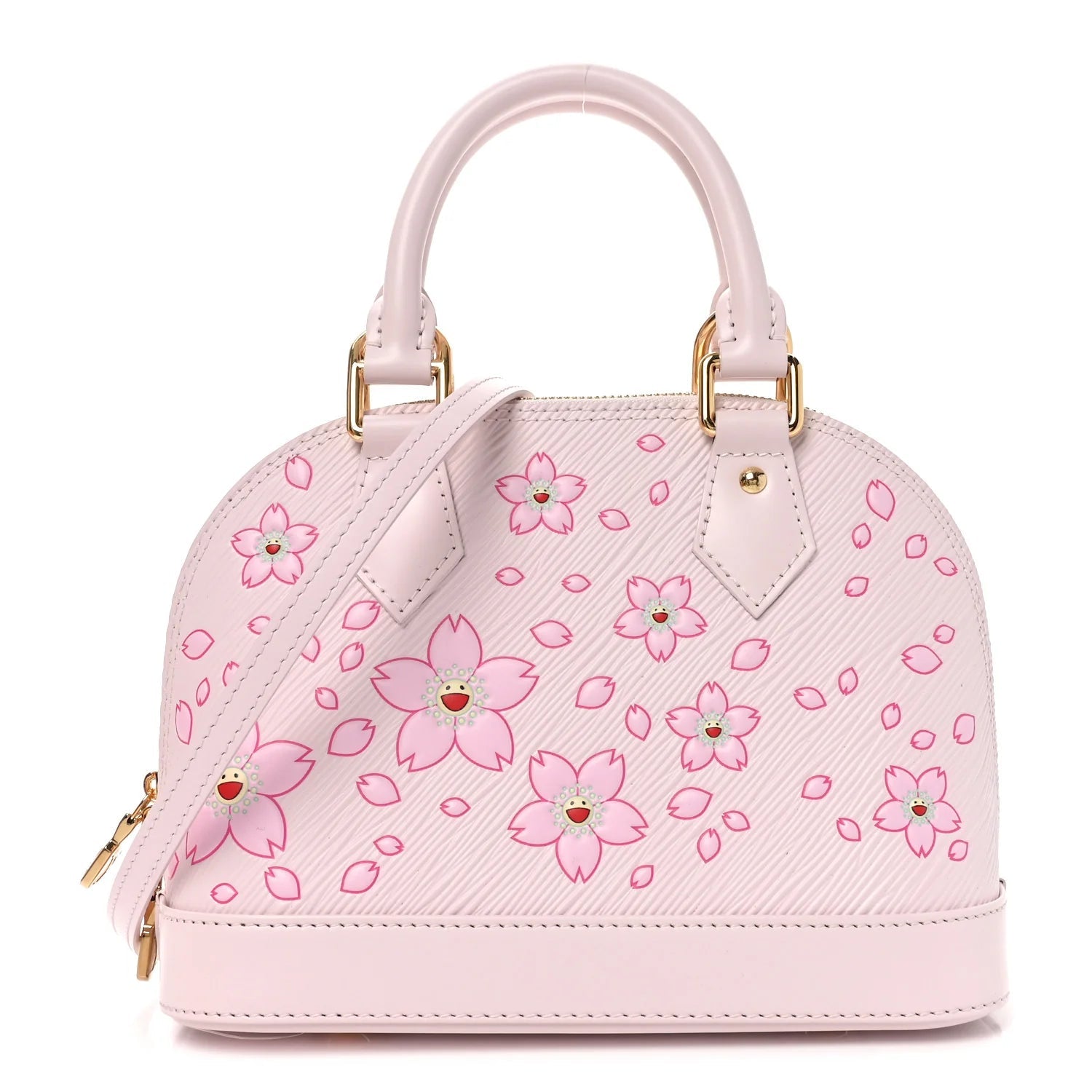 LV X TM Epi Cherry Blossom Alma BB Pink