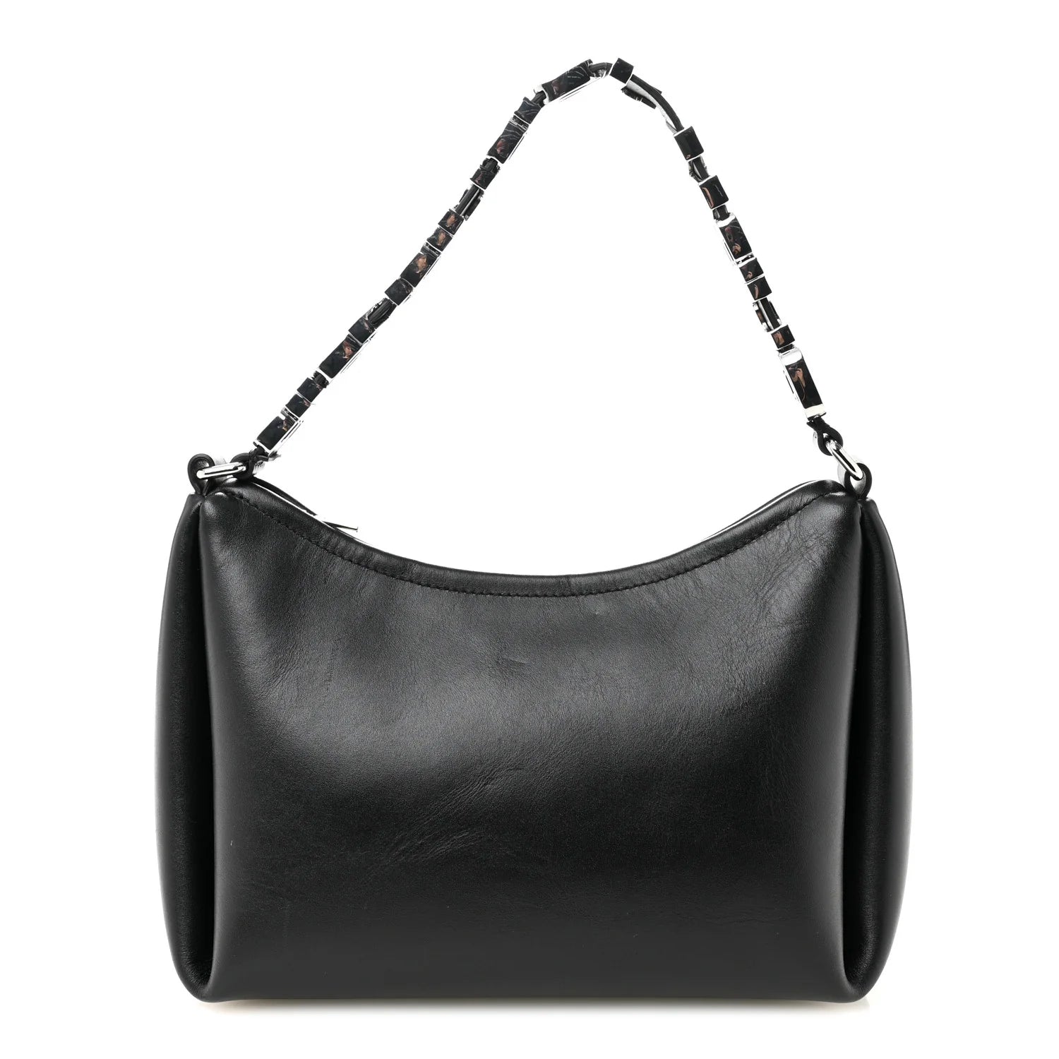 Smooth Calfskin Marquess Shoulder Bag Black