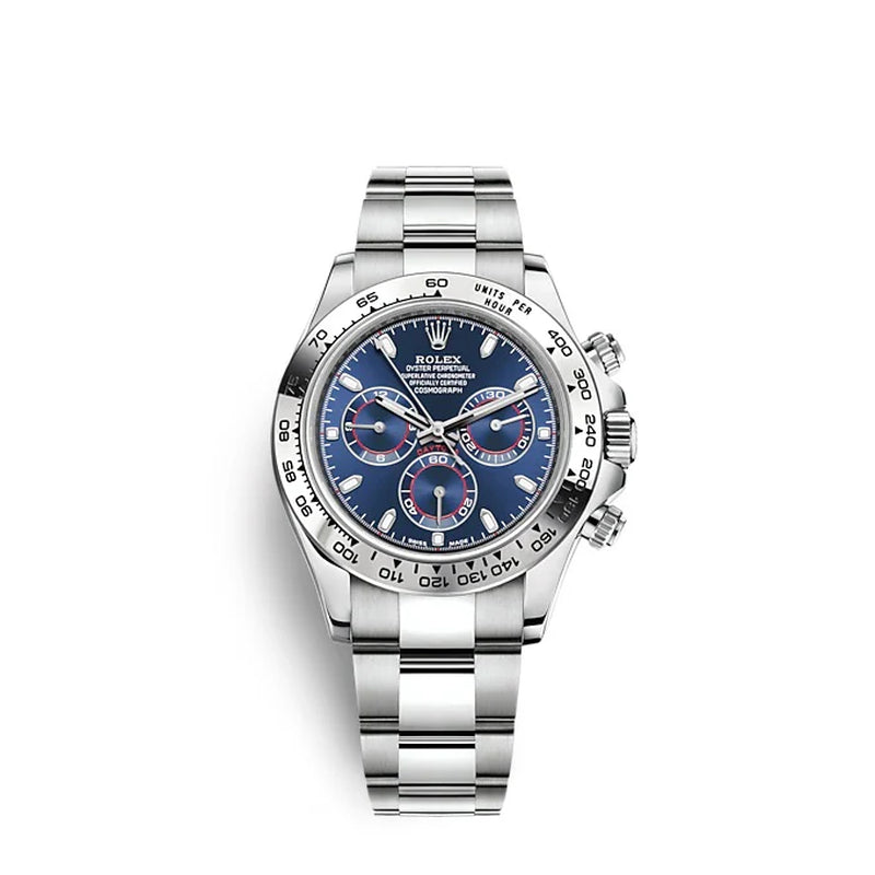 Cosmograph Daytona 40 Mm 18 Ct White Gold Ref# 116509-0071