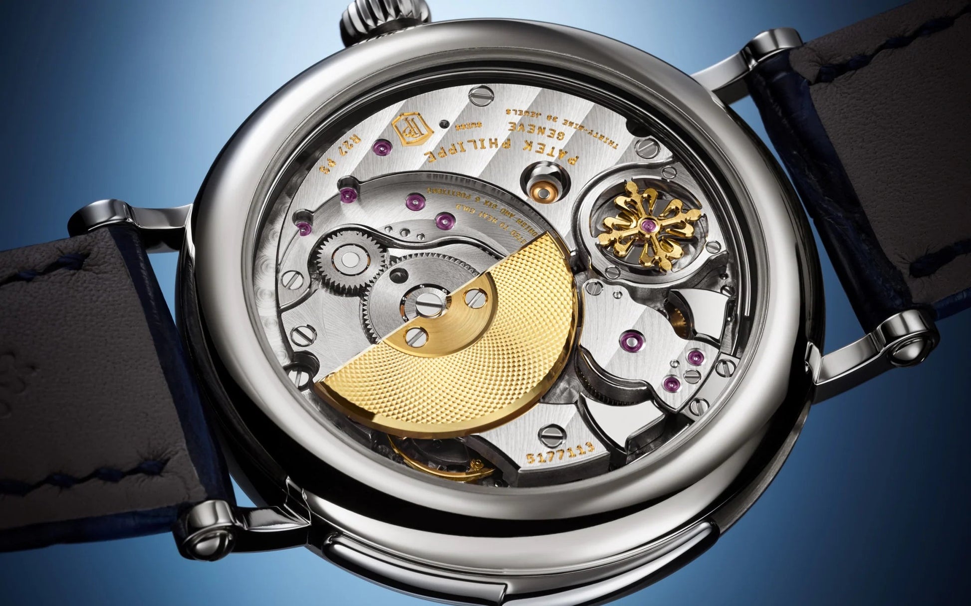 Ladies'  Grand Complication, 18K White Gold with Set 194 Diamonds, 36Mm, Ref# 7040/250G-001