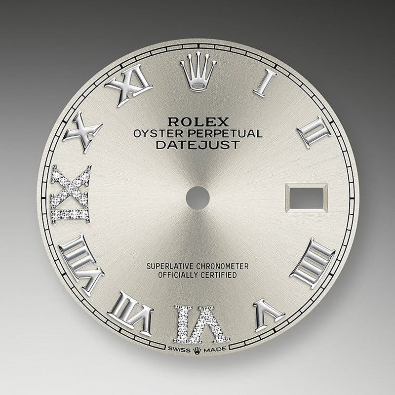 Datejust 36, Stainless Steel and 18K White Gold, 36Mm, Ref# 126234-0030