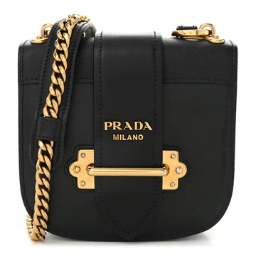 City Calf Saffiano Cahier Crossbody Bag Green