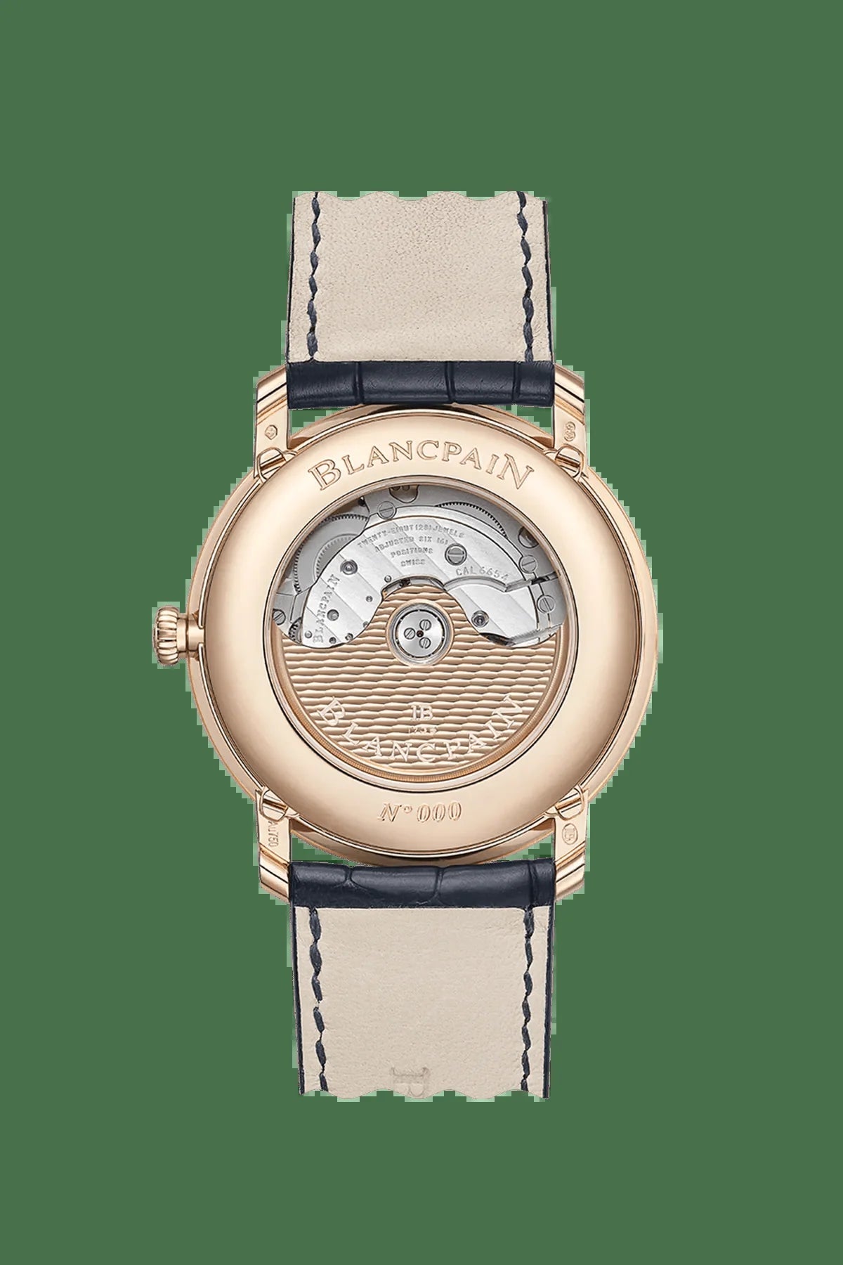 Unworn  Villeret Ultra Slim Moonphase and Complete Calender, 18K Red Gold, 40 Mm, Ref# 6654-3640-55B, Box and Papers