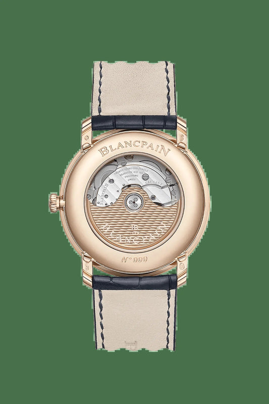 Unworn  Villeret Ultra Slim Moonphase and Complete Calender, 18K Red Gold, 40 Mm, Ref# 6654-3640-55B, Box and Papers