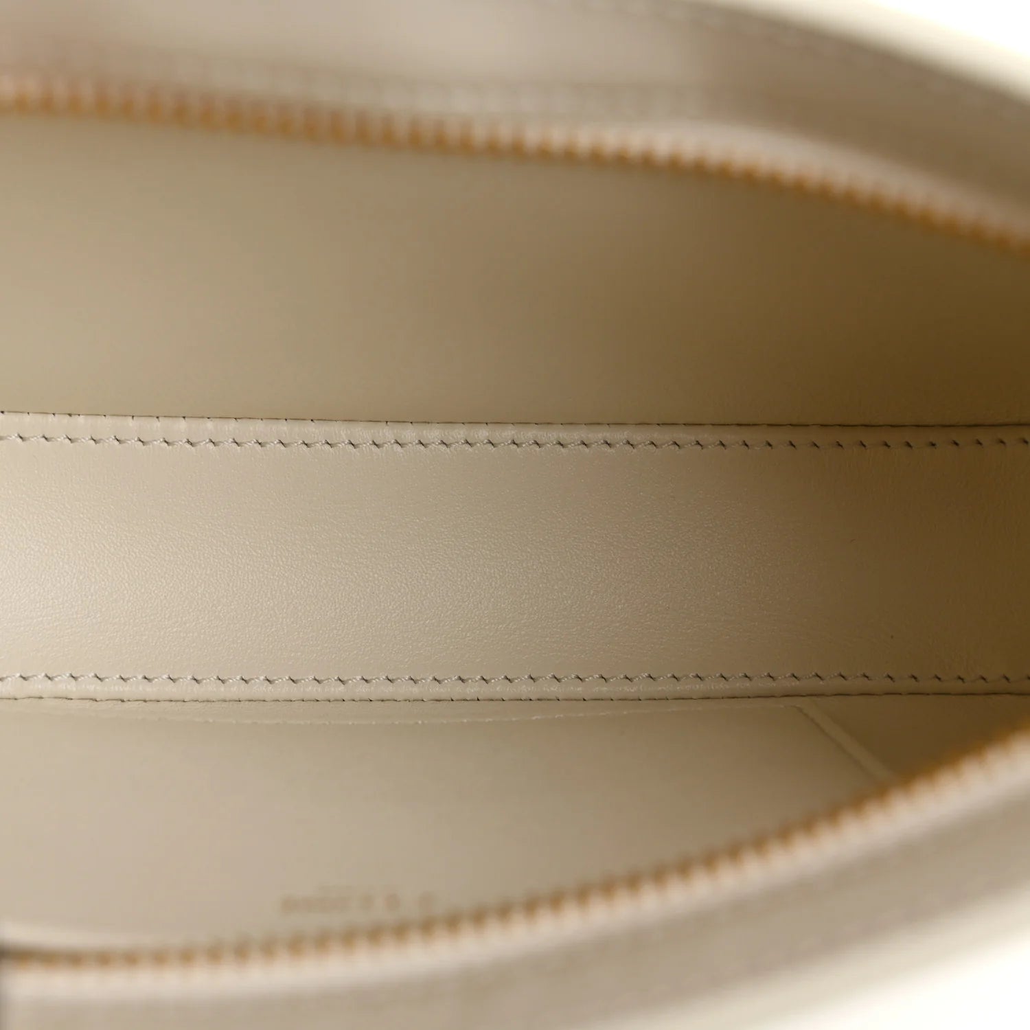 Shiny Calfskin Medium Tilly Triomphe Shoulder Bag Rice