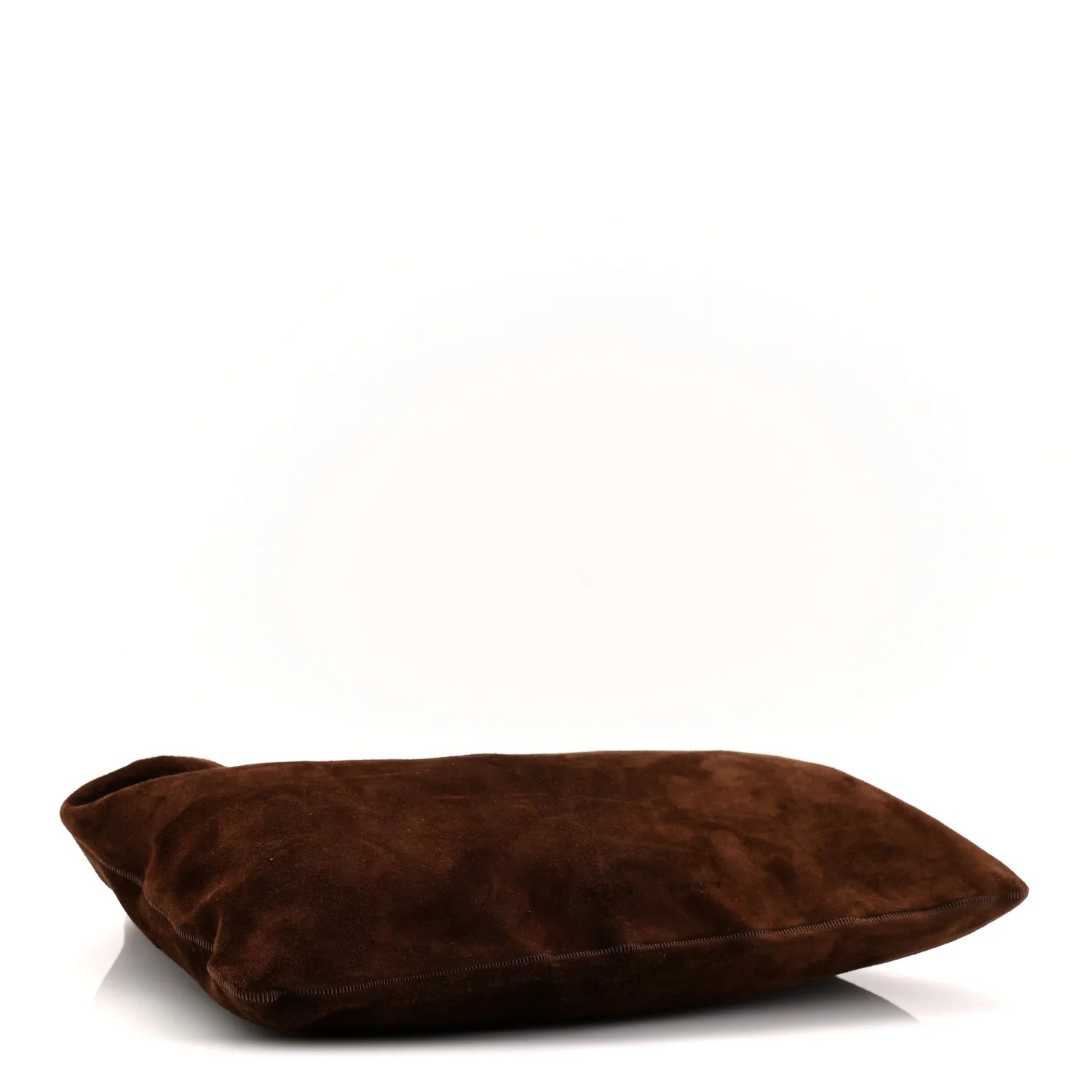 Suede Small Bindle Bag Espresso