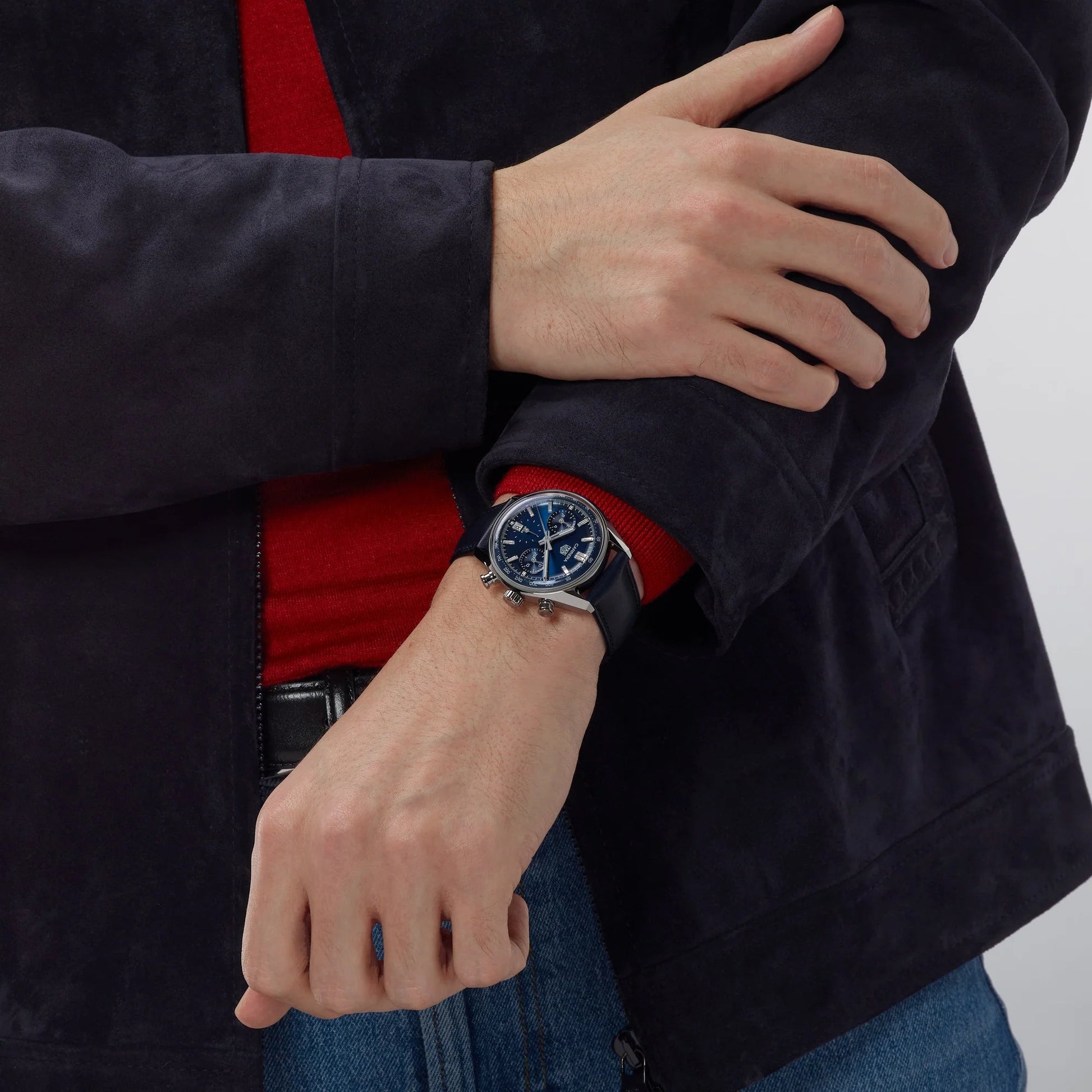 Unworn  Carrera Chronograph, Stainless Steel, 39Mm, Ref# CBS2212.FC6535, Box & Papers