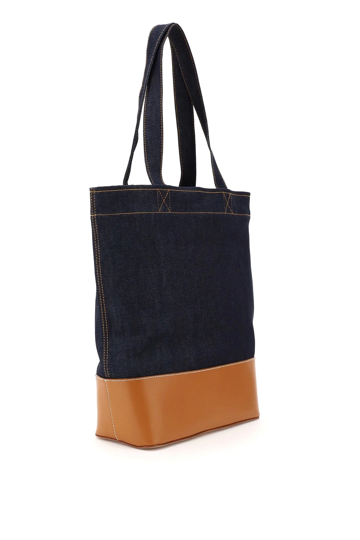 DARK BLUE DENIM HANDBAG