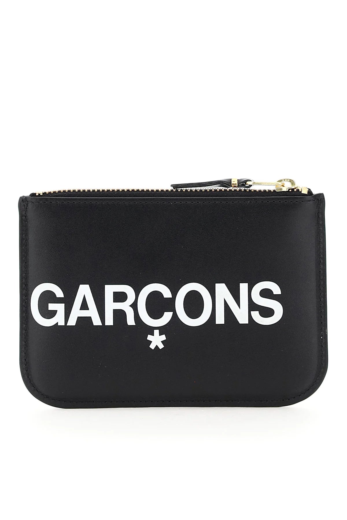 LOGO DETAIL LEATHER POUCH