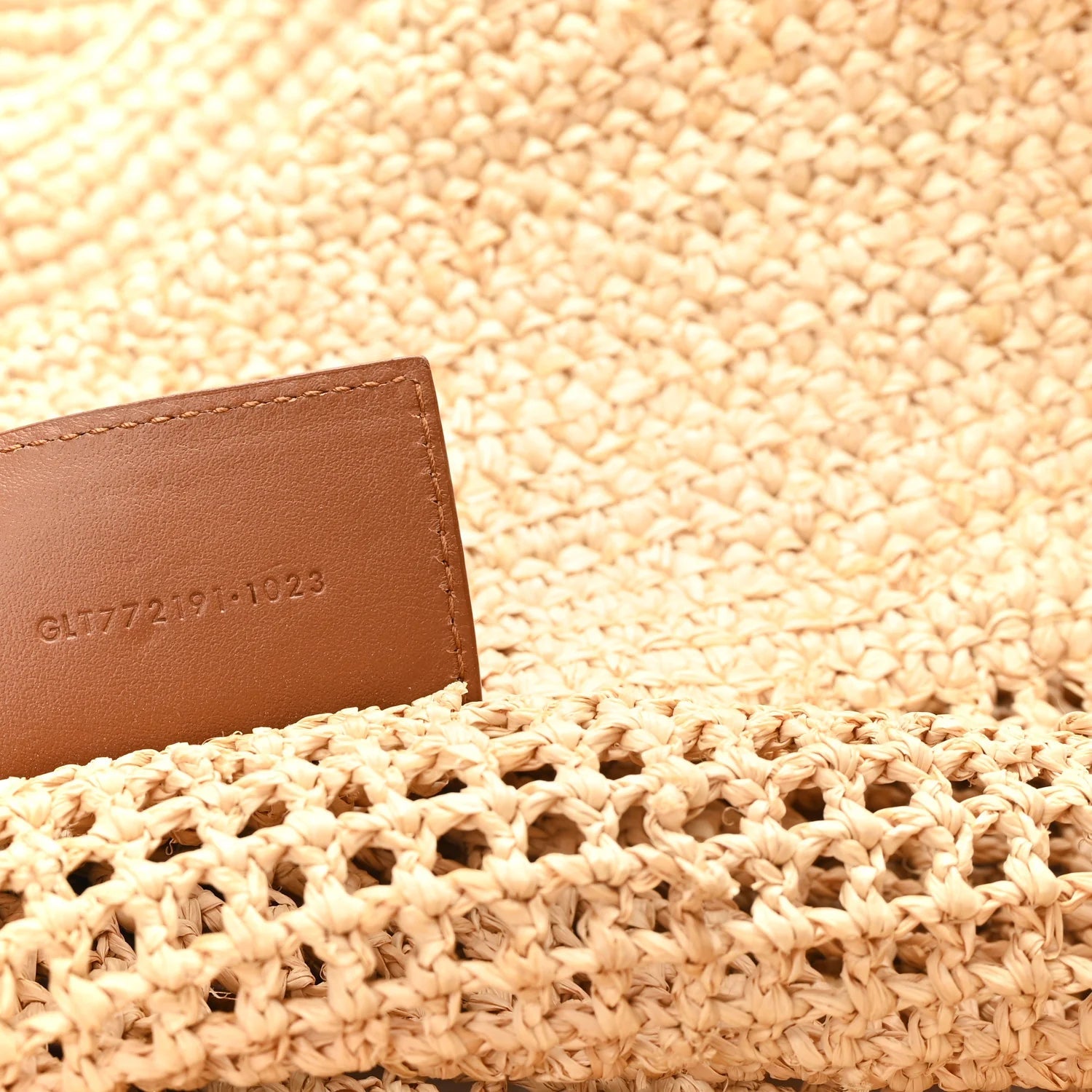 Raffia Icare Shopping Tote Natural