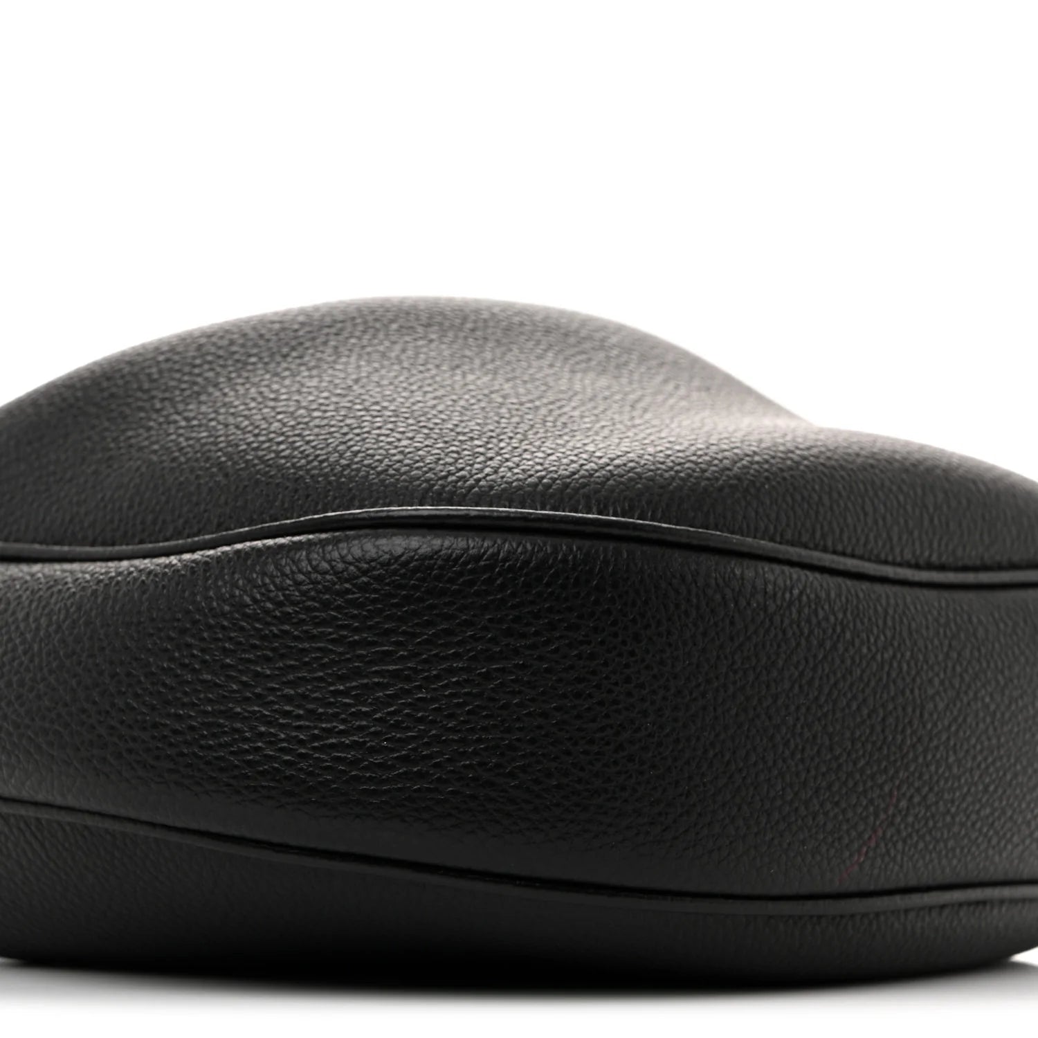 Supple Grained Calfskin Teen Lulu Shoulder Bag Black