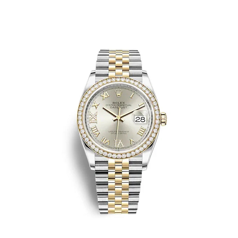 Datejust 36 Oystersteel and Yellow Gold Ref# 126283RBR-0017
