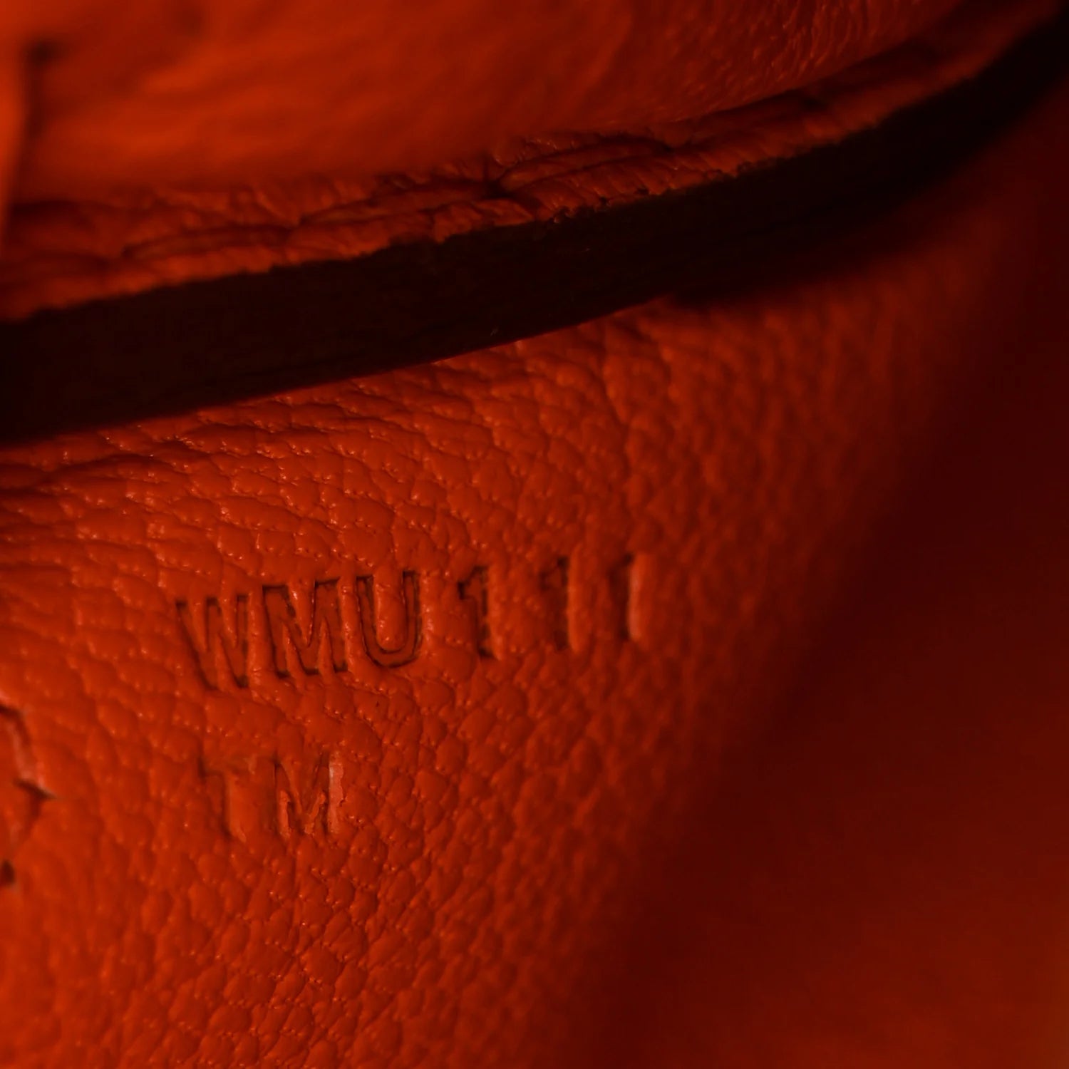 Togo Kelly Retourne 25 Orange Minium