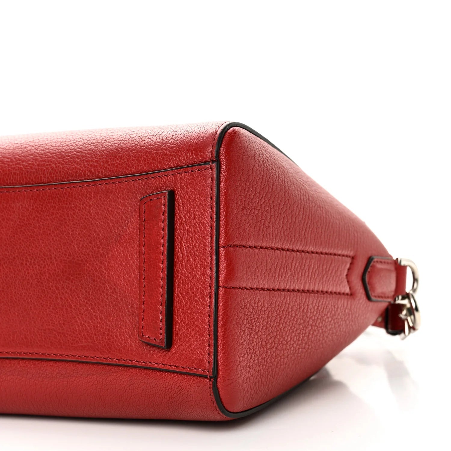 Sugar Goatskin Mini Antigona Red