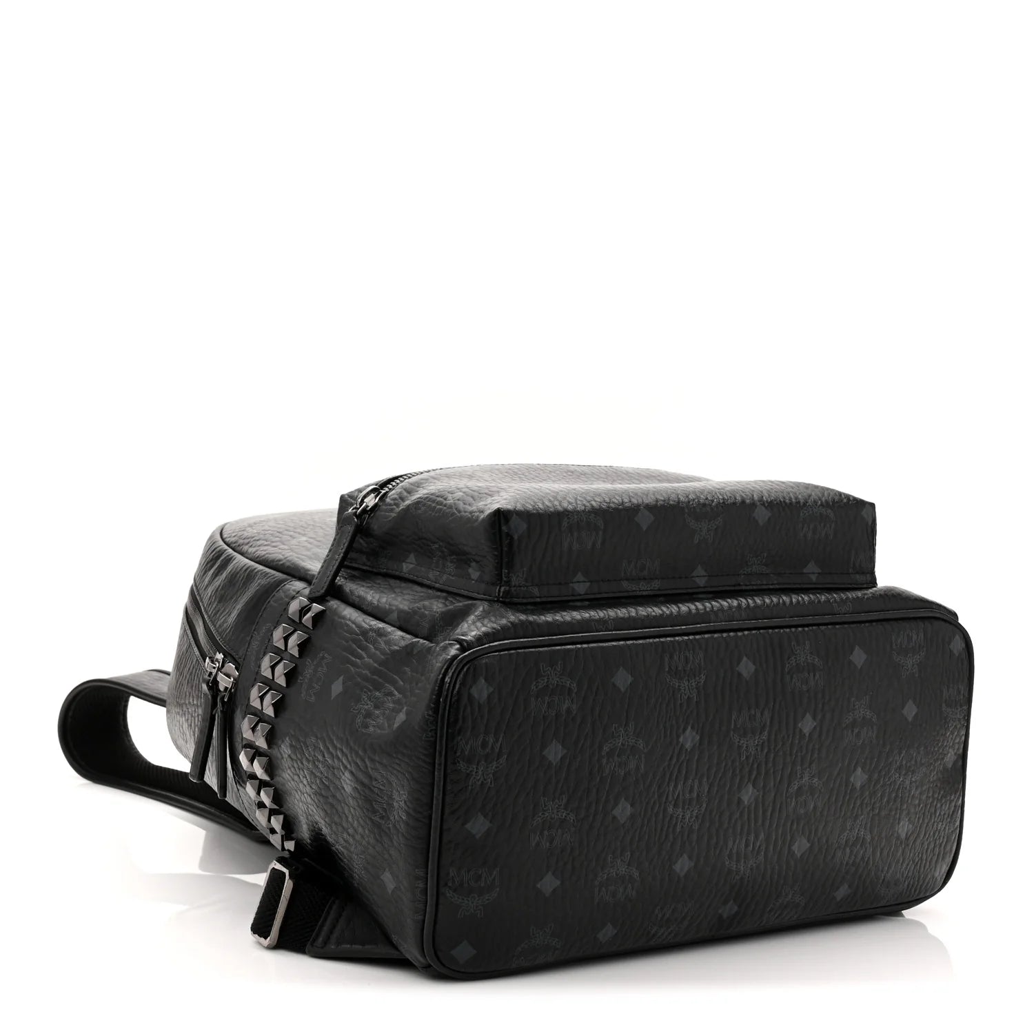 Visetos Medium Side Studs Stark Backpack Black