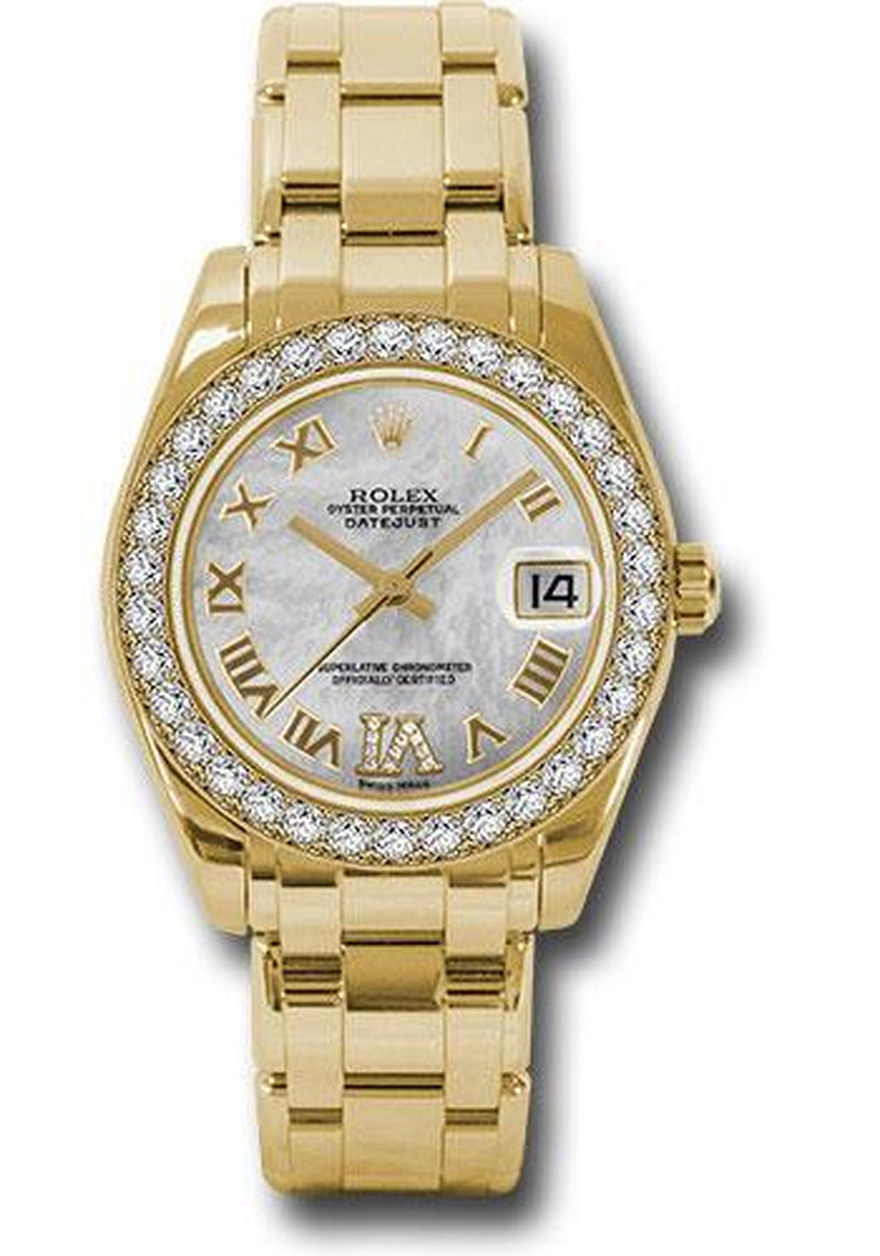 Rolex Datejust Pearlmaster 34Mm Watch: 81298 Mdr