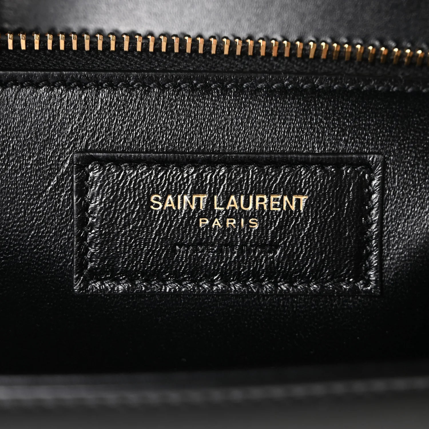 Smooth Calfskin Manhattan Top Handle Black