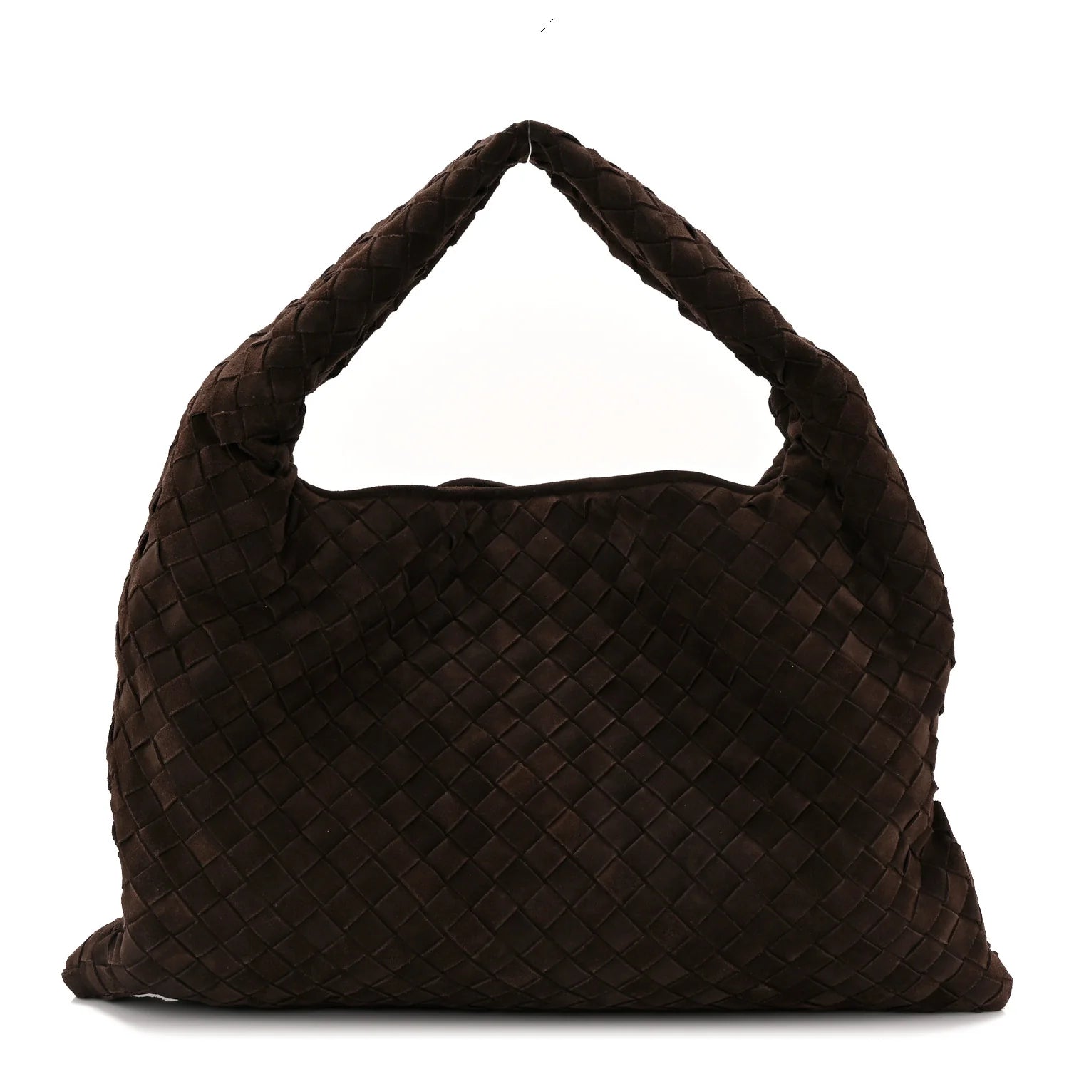 Suede Intrecciato Small Hop Fondant