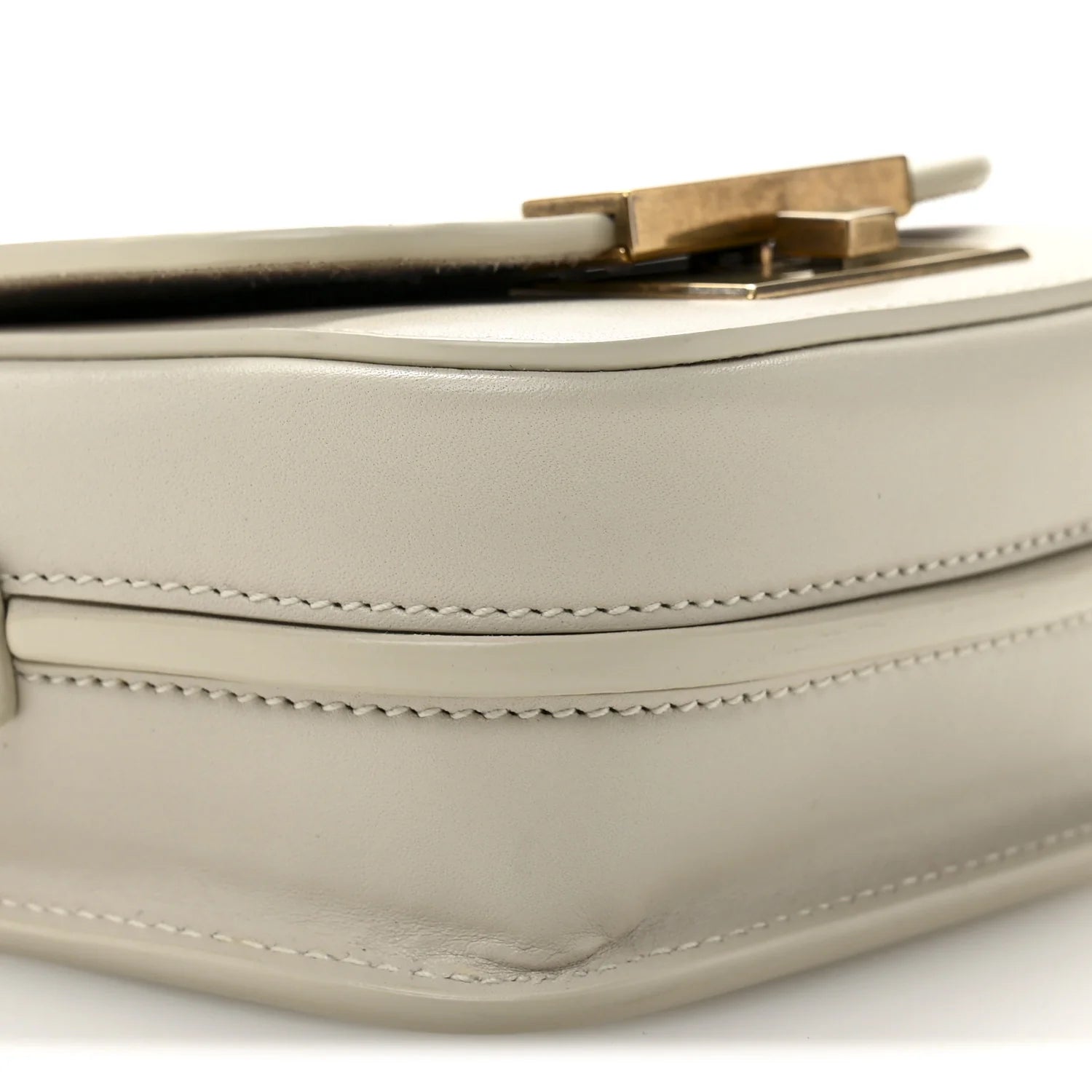 Smooth Calfskin Mini Betty Satchel Ivory