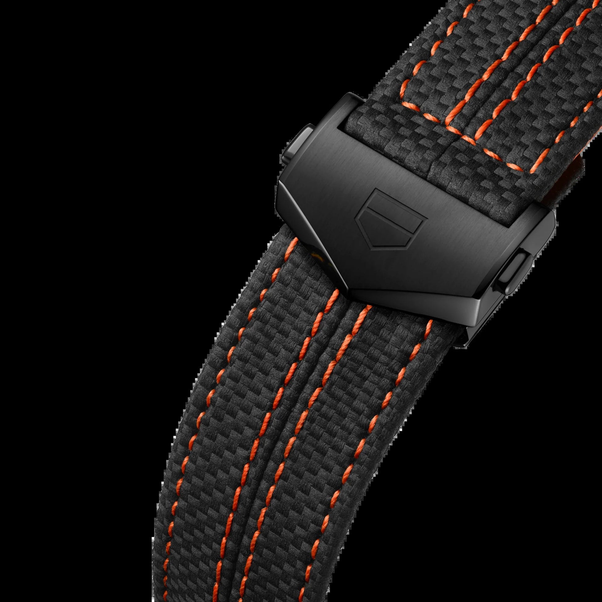 Unworn  Carrera Chronograph X Porsche Orange Racing Special Edition, Dlc-Coated Stainless Steel, 44Mm, Ref# CBN2A1M.FC6526, Box & Papers