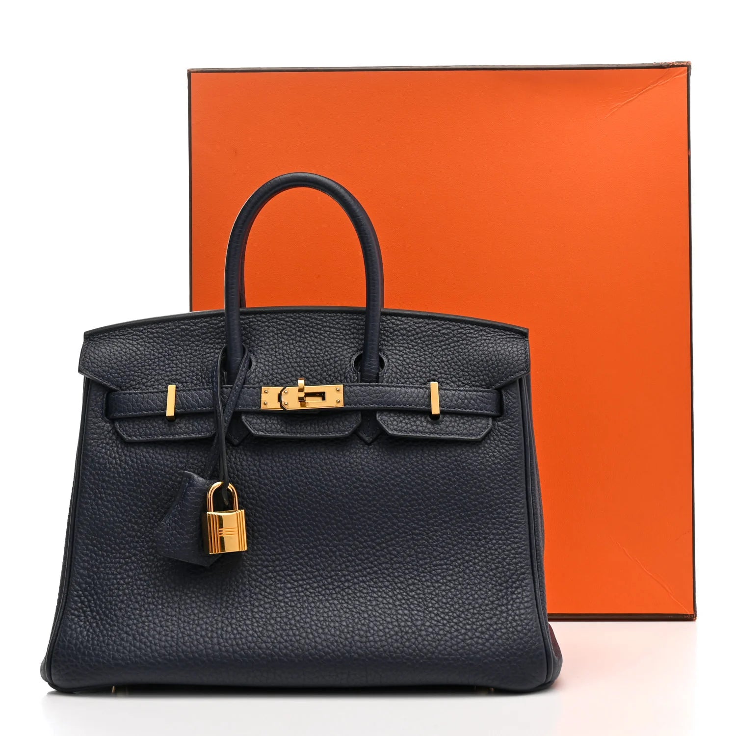 Togo Birkin 25 Bleu Nuit