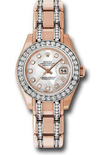 Rolex Datejust Pearlmaster Watch: 80285.74945 Md