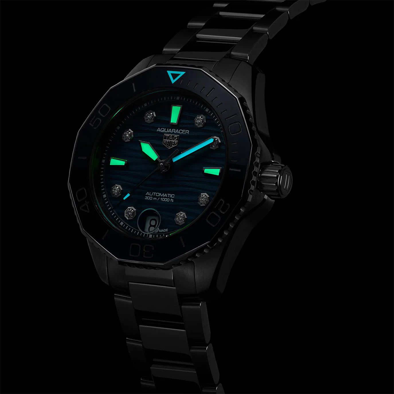 Unworn  Aquaracer Professional 300 Date, 36Mm, Ref# WBP231B.BA0618, Box & Papers