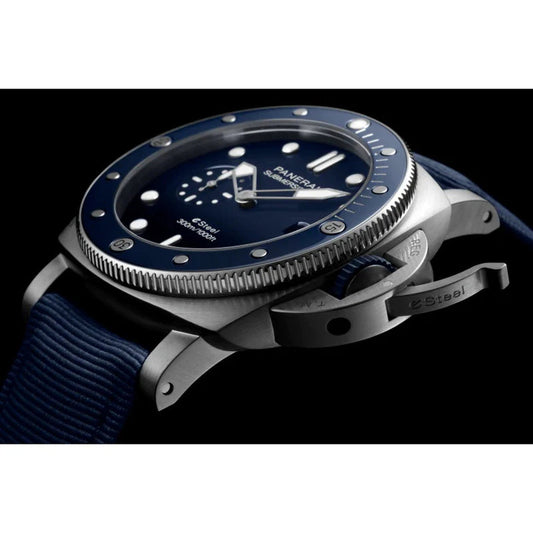 Submersible Quarantaquattro Esteel™ Blu Profondo Ref# PAM01289