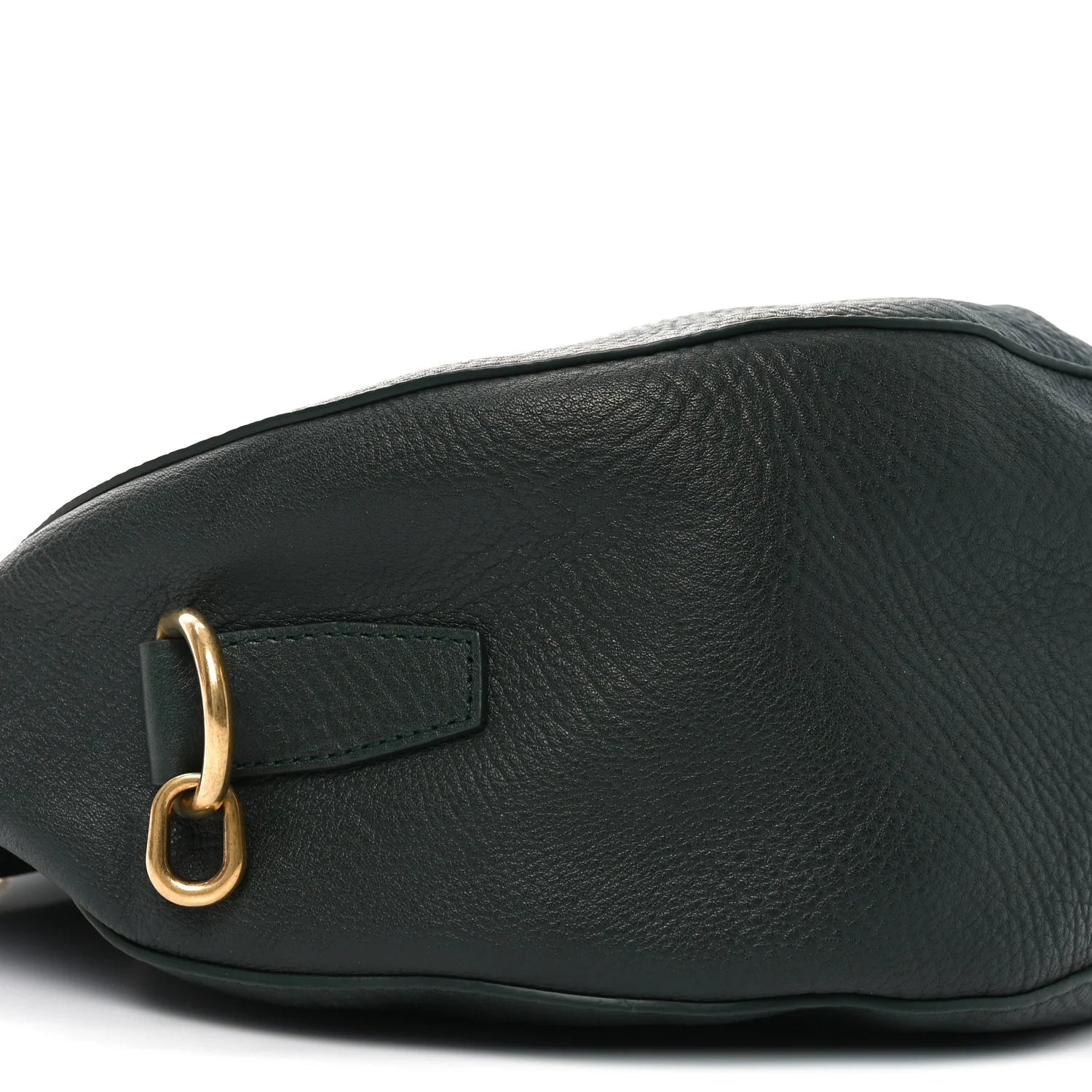 Grainy Calfskin Medium Knight Bag Vine