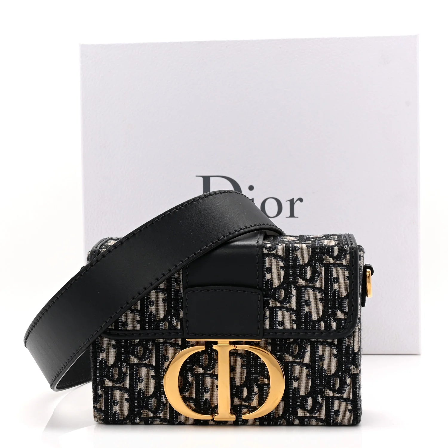 Oblique 30 Montaigne Box Bag Blue