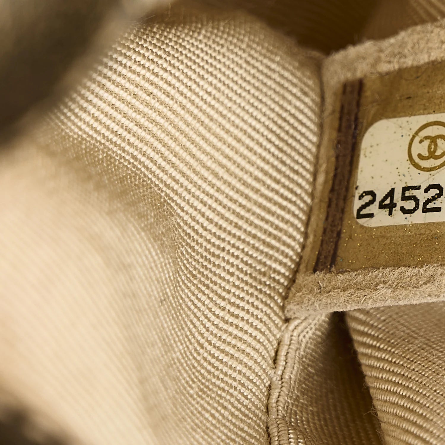 Cracked Metallic Calfskin Quilted Small Boy Flap Gold