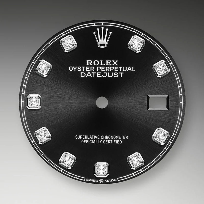 Datejust 36, Stainless Steel and 18K White Gold, 36Mm, Ref# 126234-0027