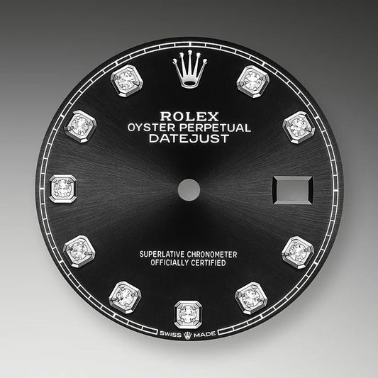 Datejust 36, Stainless Steel and 18K White Gold, 36Mm, Ref# 126234-0027