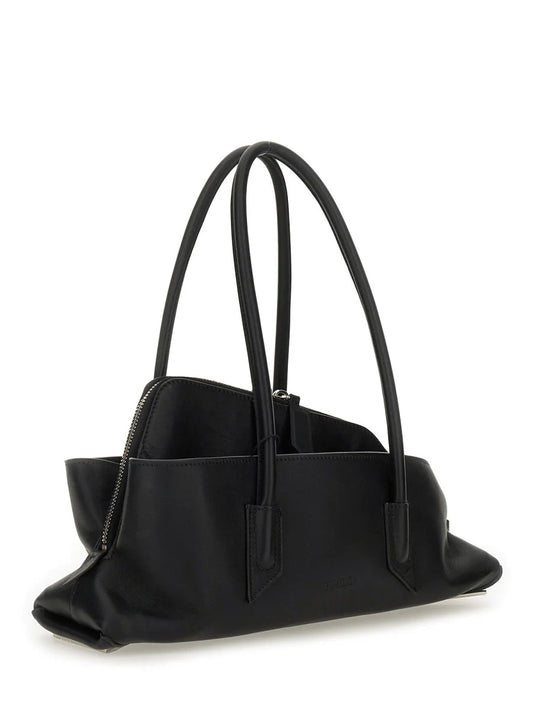 LA PASSEGGIATA SMALL LEATHER HANDBAG