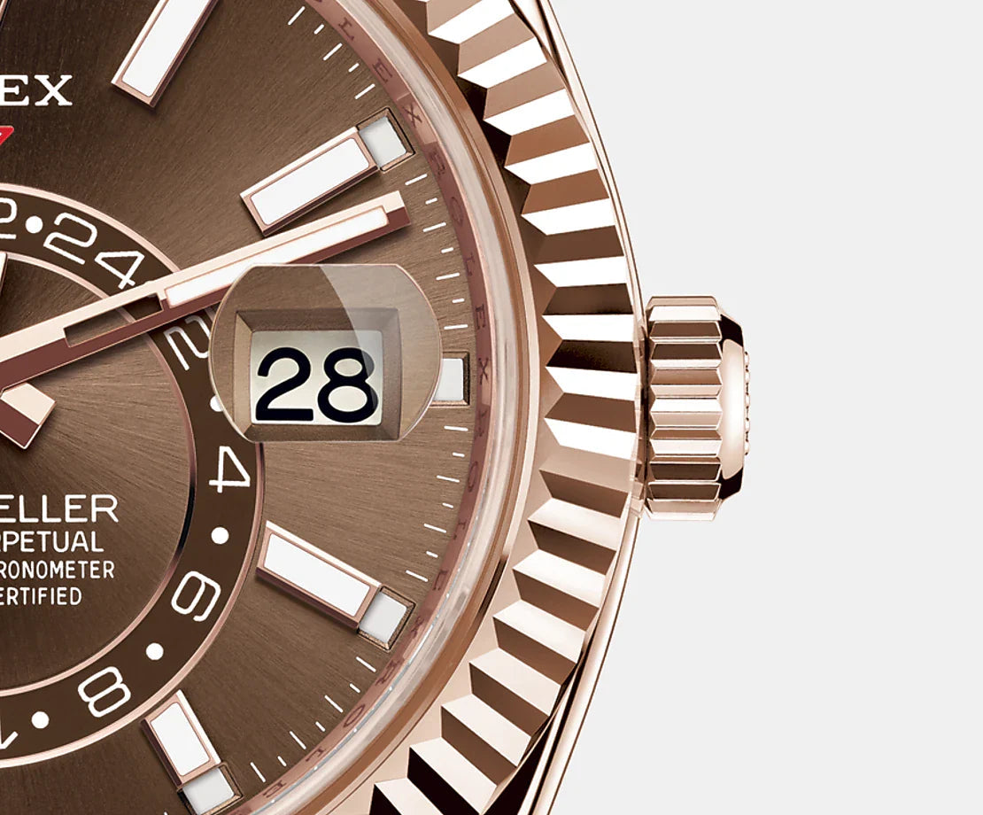 Sky-Dweller 42Mm, 18K Everose Gold, Ref# 326935-0006