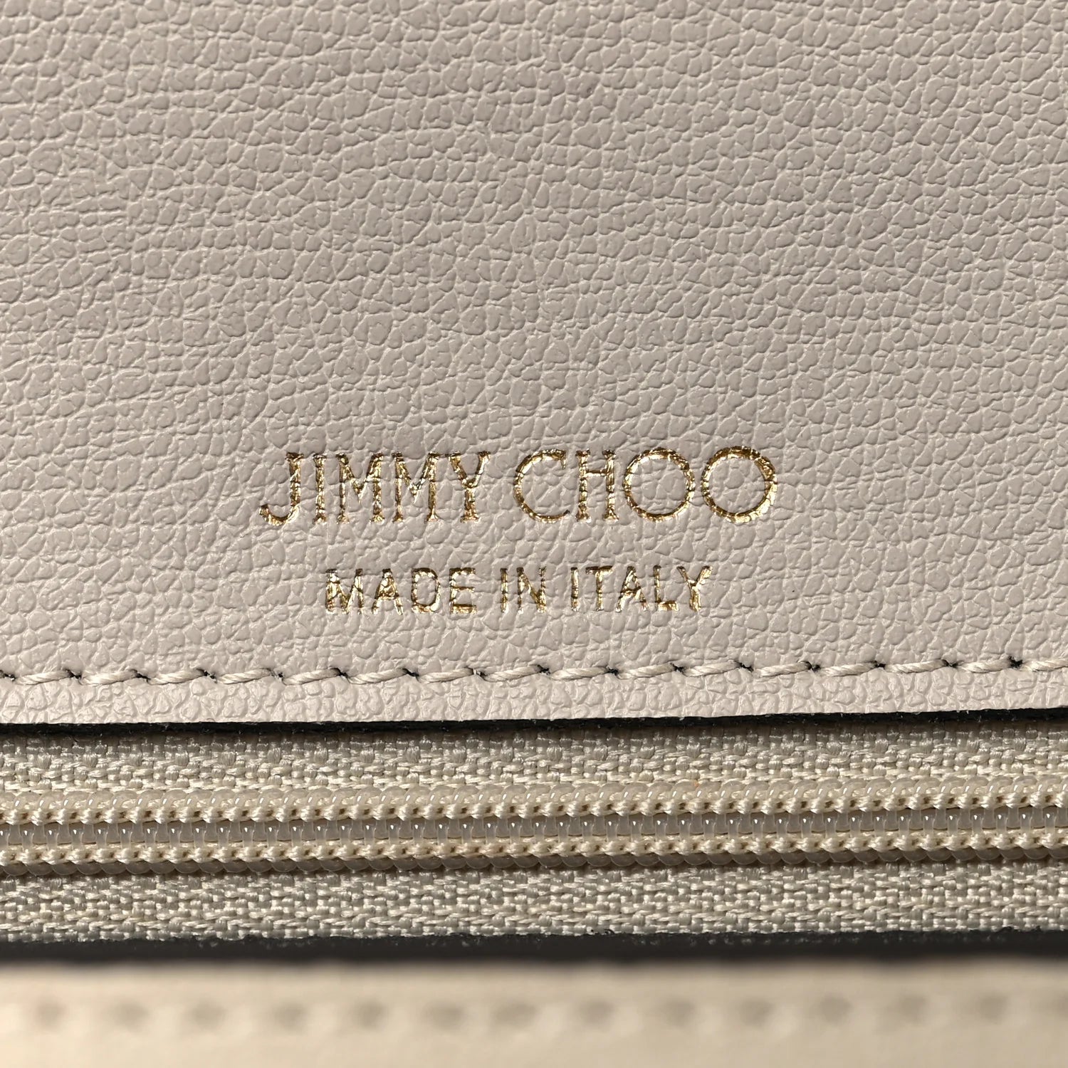 Grainy Calfskin JC Top Handle Beige