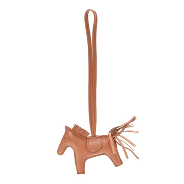 Milo Lambskin Grigri Rodeo Horse Bag Charm PM Gold