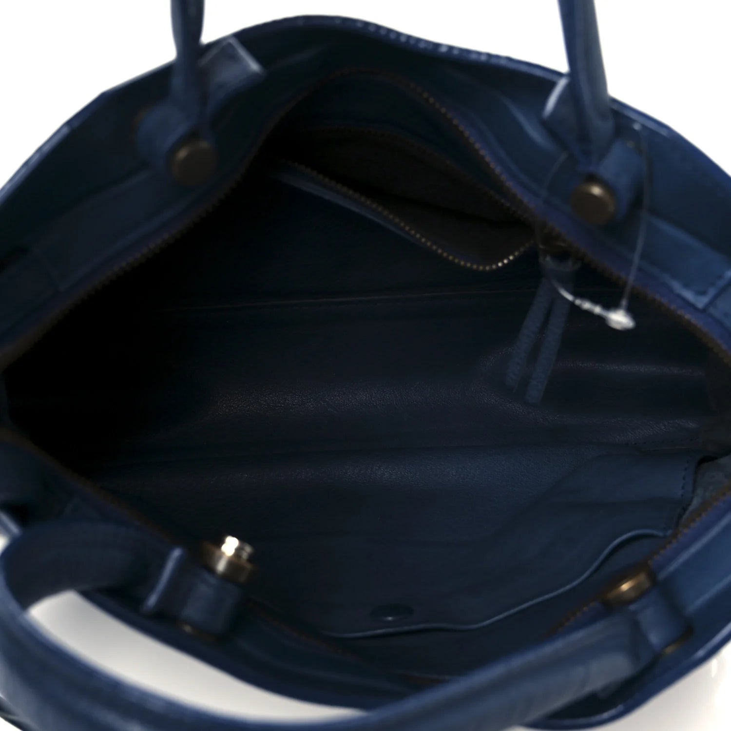 Veau Soyeux Perforated Blackout Hardware S City Bleu Marine