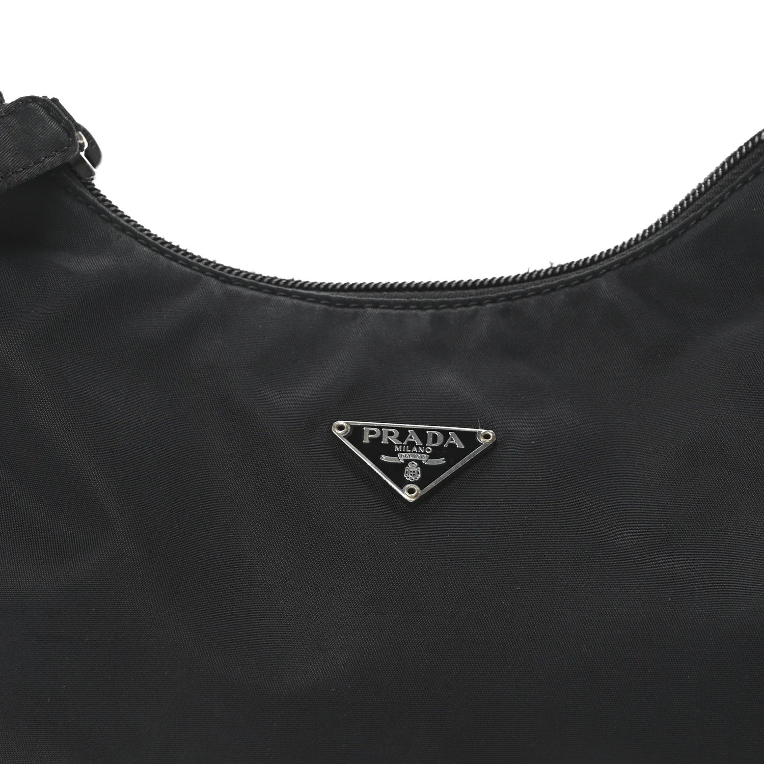 Tessuto Nylon Sport Mini Shoulder Bag Black