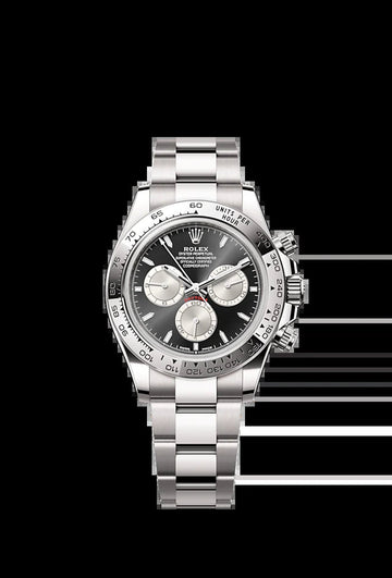 Cosmograph Daytona 40Mm, 18K White Gold, Ref# 126509-0001