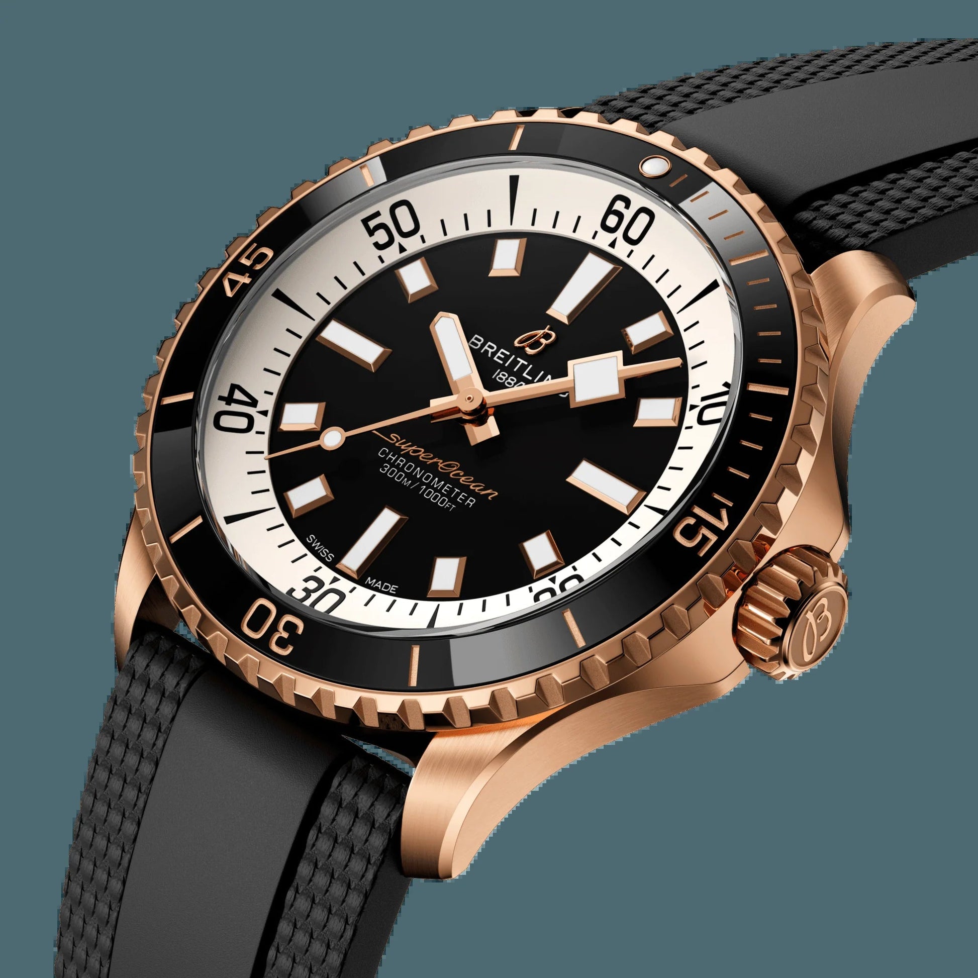 Superocean Automatic 42, 18K Red Gold, Ref# R17375211B1S1, Unworn 2024