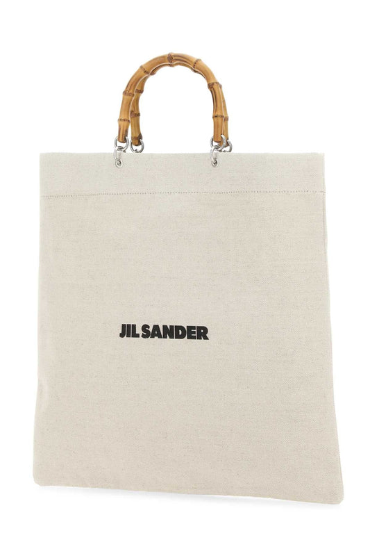 SAND CANVAS HANDBAG