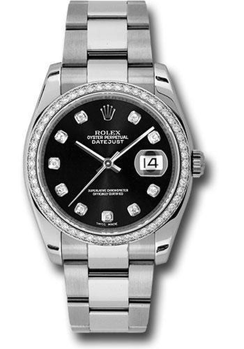 Rolex Datejust 36Mm Watch 116244 Bkdo