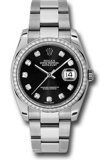 Rolex Datejust 36Mm Watch 116244 Bkdo