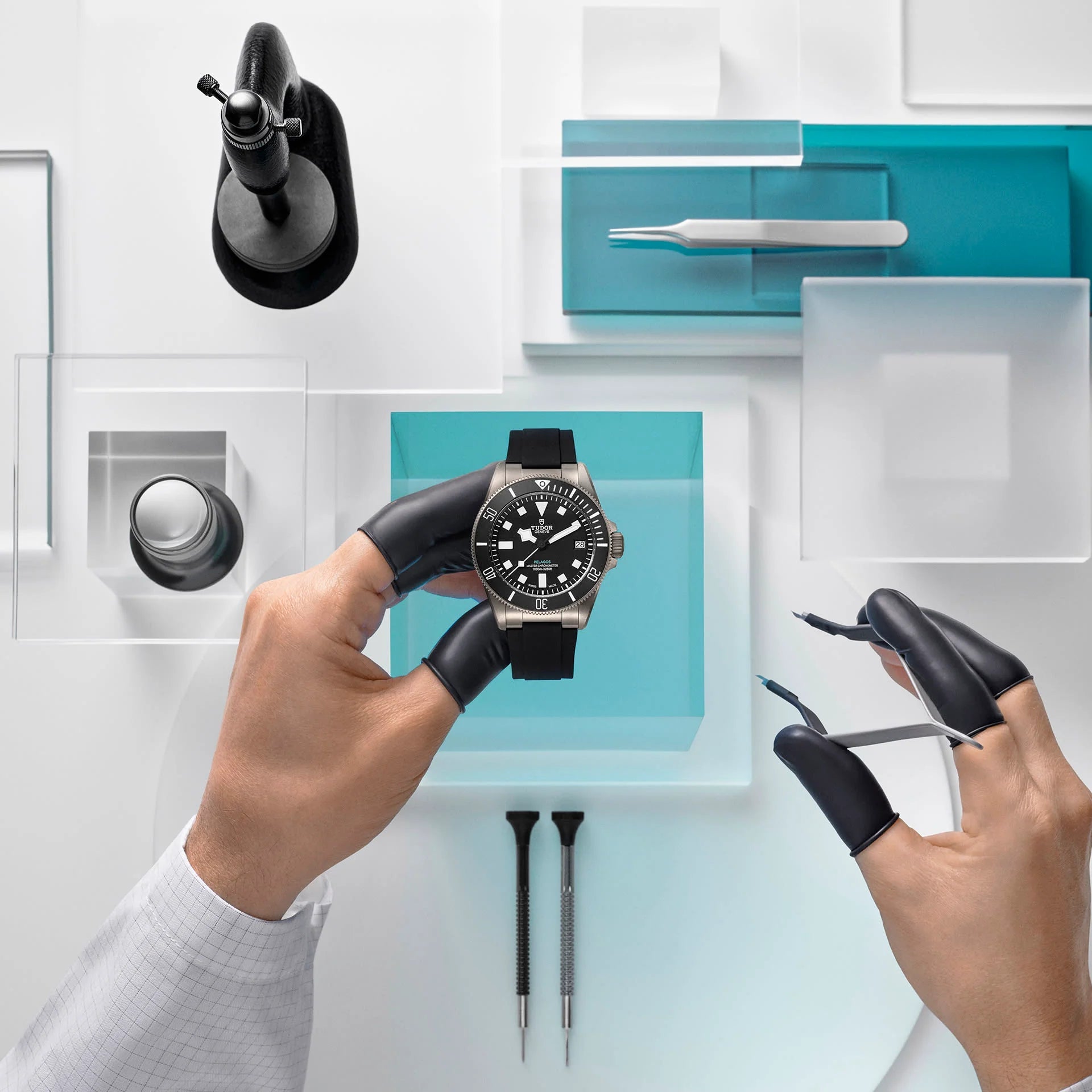 Unworn,  Pelagos Ultra, Grade 2 and Grade 5 Titanium, 43Mm, Ref# M2543C1A7NU-0001, Box and Papers