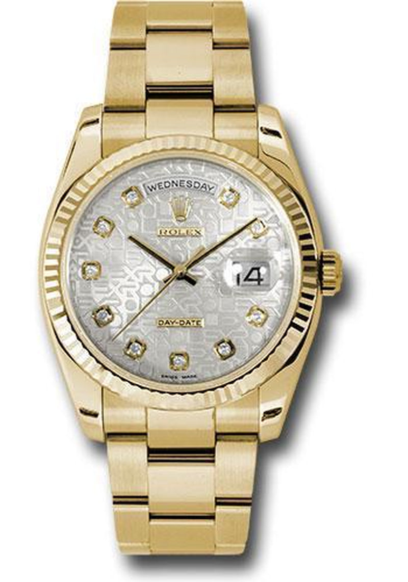 Rolex Day-Date 36Mm Watch 118238 Sjdo