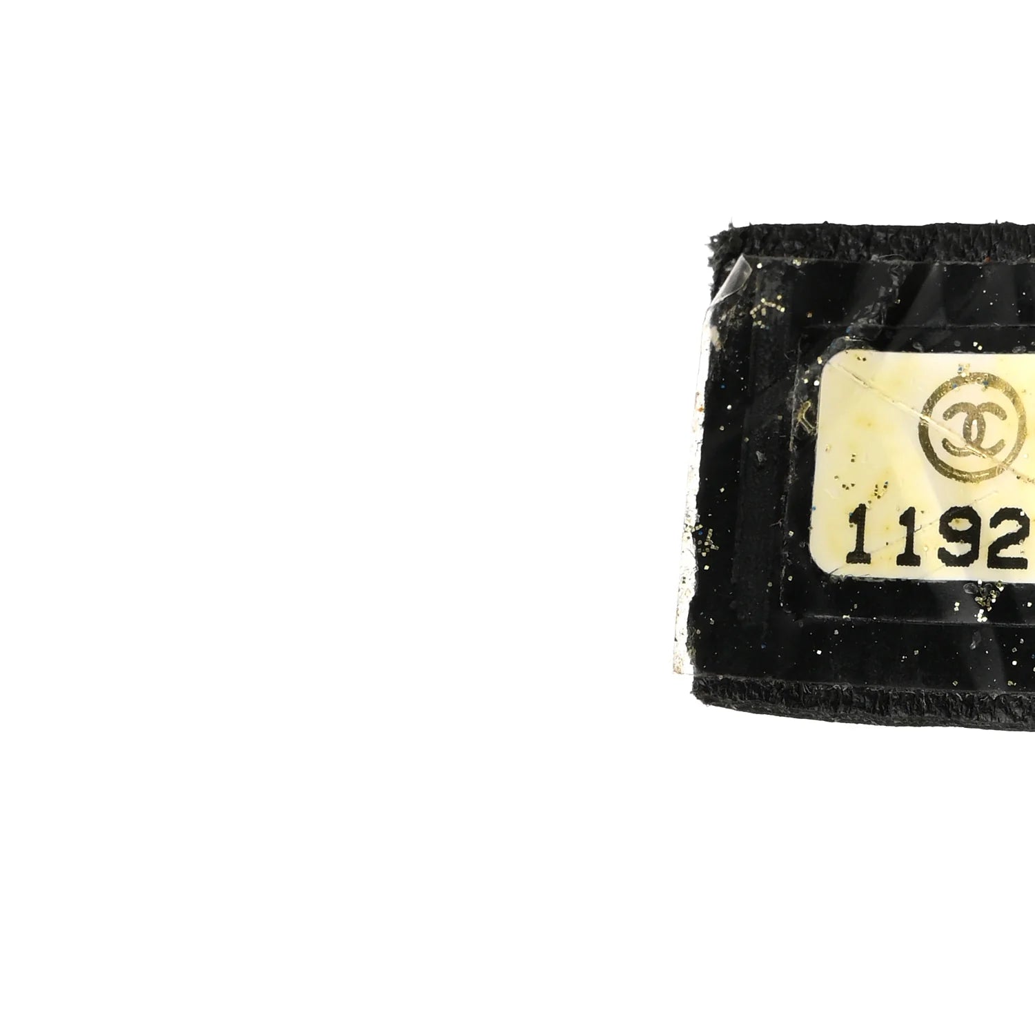 Satin Quilted Flap Clutch Black