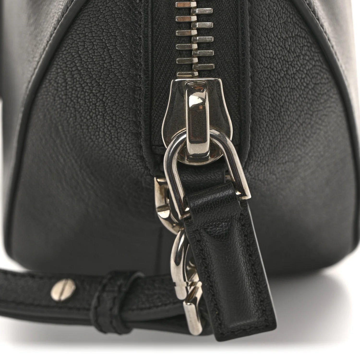 Sugar Goatskin Mini Antigona Black