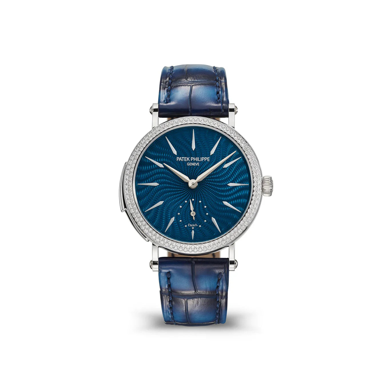 Ladies'  Grand Complication, 18K White Gold with Set 194 Diamonds, 36Mm, Ref# 7040/250G-001