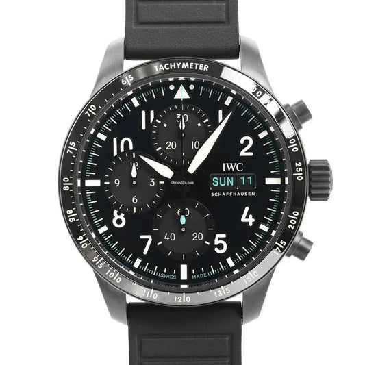 Unworn  Pilot’S Watch Performance Chronograph 41 Mercedes-Amg PETRONAS Formula One™ Team, Ceratanium, 41Mm, Ref# IW388306, Box and Papers